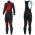2019 ALE Pulse zwart-rood Thermo Wielerkleding Set Wielershirts lange mouw+fietsbroek lang met YNHC999