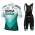 2019 Bora Hansgrohe TDF wit Fietskleding Set Fietsshirt Korte Mouw+Korte fietsbroeken NVBV330