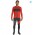 2019 Scott RC FF rood Thermo Wielerkleding Set Wielershirts lange mouw+fietsbroek lang met CXLE957