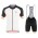 Giordana 2017 Team Silber Line wit-Noir-orange FIetskleding Set Wielershirt Korte Mouw+Korte Fietsbroeken Bib 754VUBAG 2017082275