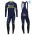 2017 Pro Team Orica Scott Winter Set Wielerkleding Wielershirt lange mouw+Lange fietsbroeken Bib 2532