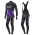 2017 Liv Race Day Dames zwart-Purple Fietskleding Wielershirt lange mouw+Lange fietsbroeken Bib 2493