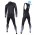 2017 Nalini Denebola zwart Winter Set Wielerkleding Wielershirt lange mouw+Lange fietsbroeken Bib 2511