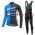 2017 Giant Fietskleding Fietsshirt lange mouw+Lange fietsbroeken Bib blauw 201717476
