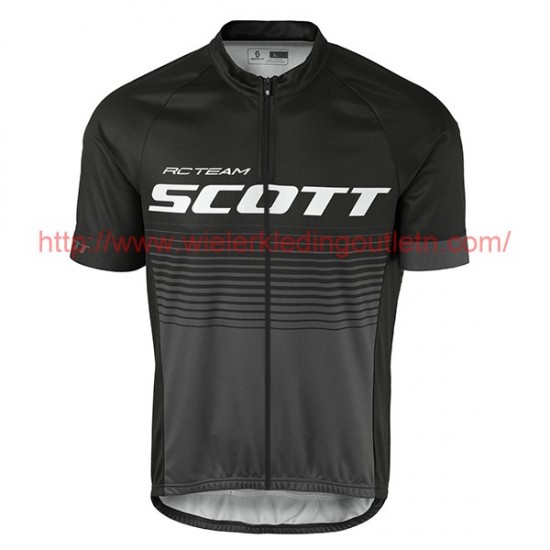 2017 Scott Rc zwart grijs Fietsshirt Korte Mouw Goedkoop 201717601