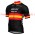 ETIXX-QUICK STEP 2017 zwart rood geel Fietsshirt Korte Mouw Goedkoop 201717564