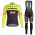Trek Segafredo 2017 Fietskleding Fietsshirt lange mouw+Lange fietsbroeken Bib geel 201717669