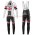 2016 Giant Alpecin TDF wit Set Wielerkleding Wielershirt lange mouw+Lange fietsbroeken Bib 213619