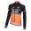 2016 Team DE-ROSA zwart-Orange Wielerkleding Wielershirt lange mouw 213581