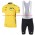 2017 Tour De France Geel Fietskleding Fietsshirt Korte+Korte Fietsbroeken Bib 20176957