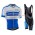 2016 Orbea Style de club Blauw-wit Wielerkleding Wielershirt Korte+Korte Fietsbroeken Bib 213638