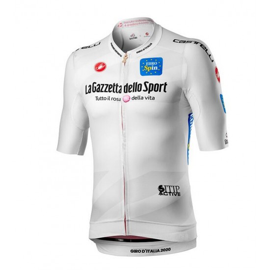 2020 GIRO D-ITALIA Fietsshirt Korte Mouw Wit NRWE5