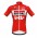 Lotto Soudal 2020 TdF Fietsshirt Korte Mouw rouge Wit HGL5Q