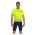 PEARL IZUMI Select Escape LTD Fietskleding Wielershirt Korte Mouw+Korte Fietsbroeken Bib Geel fluo 3TKL5