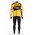 2020 TEAM JUMBO VISMA Fietskleding Set Wielershirts lange mouw+fietsbroek lang met XKU3Y