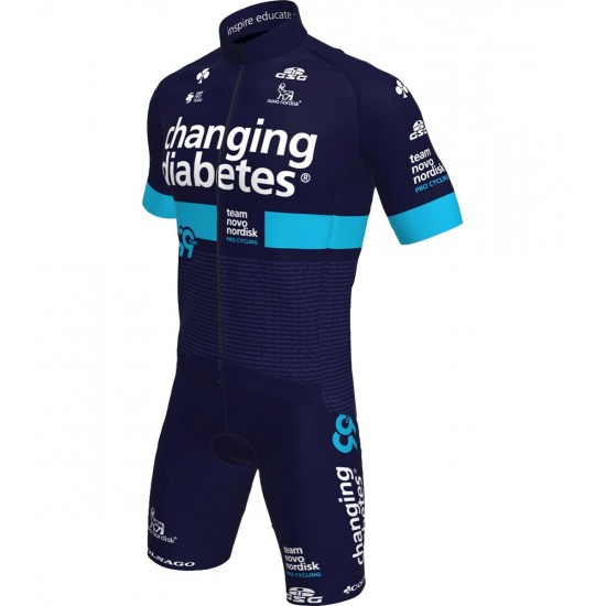 2020 Team Novo Nordisk Fietskleding Wielershirt Korte Mouw+Korte Fietsbroeken Bib TDN80 2020 Team Novo Nordisk Fietskleding Wielershirt Korte Mouw+Korte Fietsbroeken Bib TDN80