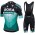 Bora Hansgrohe 2019 Team Fietskleding Set Fietsshirt Korte Mouw+Korte fietsbroeken Bib 190224009