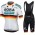 Bora Hansgrohe 2019 German champion Fietskleding Set Fietsshirt Korte Mouw+Korte fietsbroeken Bib 190224014