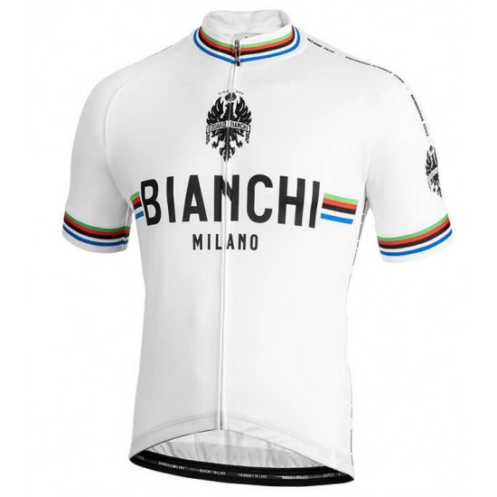 BIANCHI MILANO New Pride white Fietsshirt korte mouw 190224086