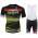 SCOTT SRAM 2019 Fietskleding Set Fietsshirt Korte Mouw+Korte fietsbroeken Bib 19040743