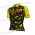 ALE SOLID Cracle Fluo yellow Wielershirt Korte Mouw A2018988