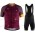 Craft Monuments GDL Foglie Morte 2018 Wielerkleding Set Wielershirt korte mouwen+Fiets Koersbroek D123