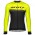 2019 Scott-RC PRO zwart-geel Wielershirts lange mouw bbI7t