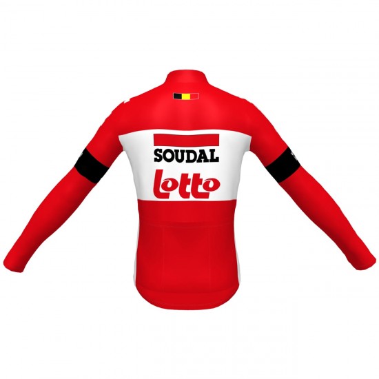 LOTTO SOUDAL 2022 wielershirt met lange mouwen professioneel wielerteam LOTTO SOUDAL 2022 wielershirt met lange mouwen professioneel wielerteam