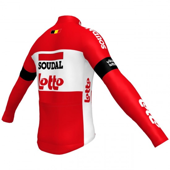 LOTTO SOUDAL 2022 wielershirt met lange mouwen professioneel wielerteam LOTTO SOUDAL 2022 wielershirt met lange mouwen professioneel wielerteam