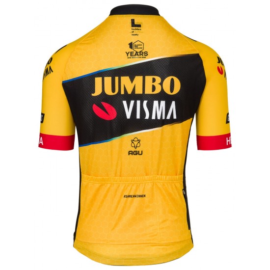 TEAM JUMBO-VISMA 2023 korte mouw fietsshirt professioneel wielerteam TEAM JUMBO-VISMA 2023 korte mouw fietsshirt professioneel wielerteam